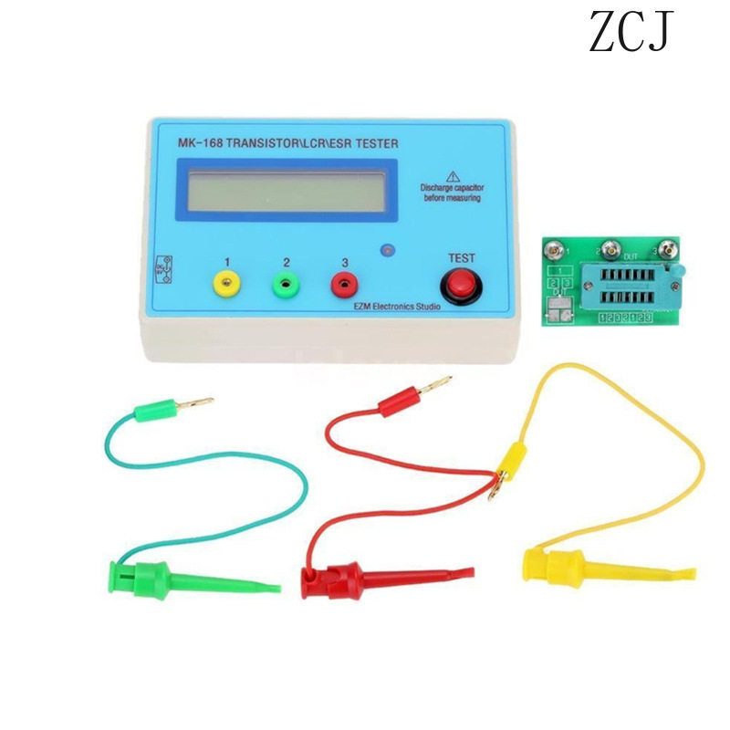 MK-168 MOS เครื่องทดสอบทรานซิสเตอร์/RLC Meter/ESR Meter MK-168 ทรานซิสเตอร์ MOS PNP NPN