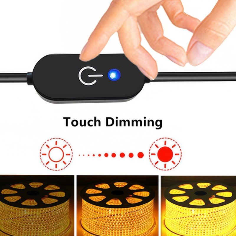 Mojito Touch Dimmer Switches Controller สําหรับไฟ LED Touch Inline Dimmer สาย USB