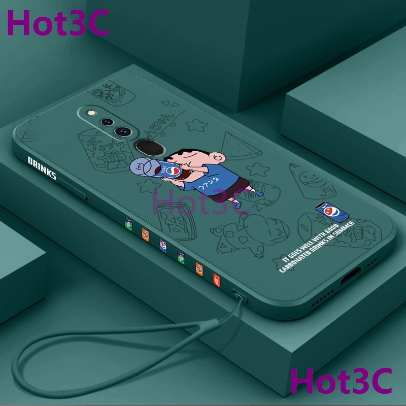 เคส For Oppo F11 Pro tpu tpu KLXX แฟชั่นเด็กแขวน String สําหรับคู่สาวโทรศัพท์มือถือกรณี