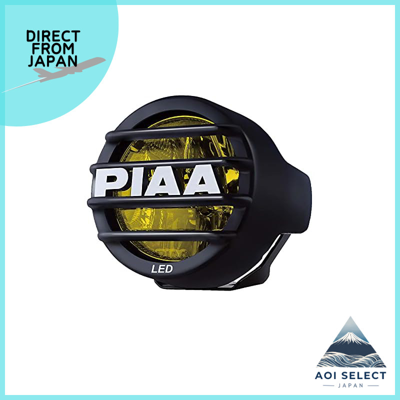 PIAA Aftermarket LED Driving Lamps Ion Yellow 27600cd LP530 Series 2-Pack 12V/9.4W Shock Resistant 1