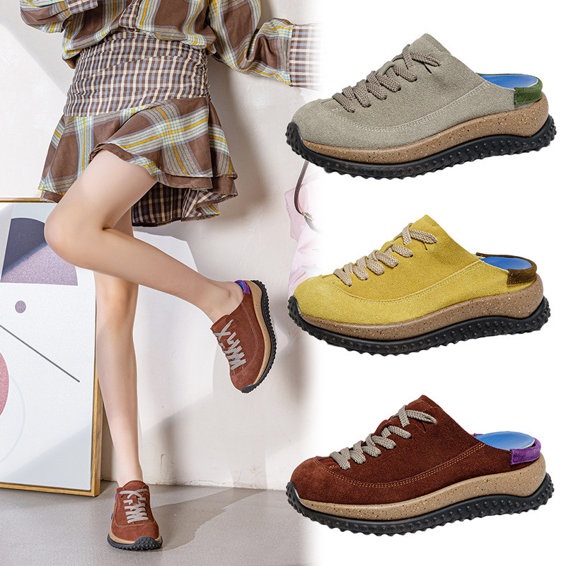 รองเท้า Boken หนา-Soled พร้อมส่ง ขนาด 8 ซม.