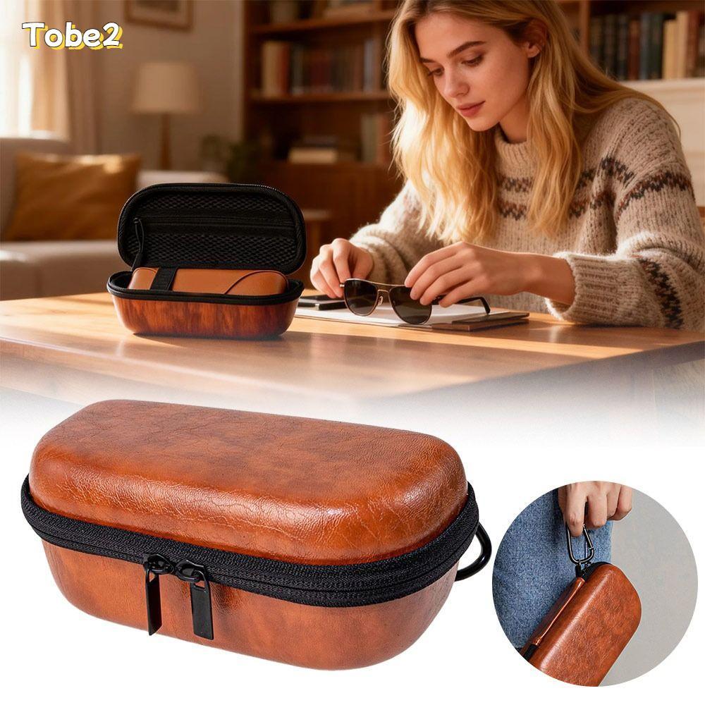 TOBE2 AR แว่นตา, กระเป๋าถือเปลือกแข็งกันกระแทก, กันน้ําความจุขนาดใหญ่ฝาครอบป้องกันสากลสําหรับ XREAL 