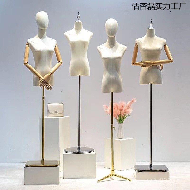 Dummy Display Model Props เสื้อผ้าขาตั้งจอแสดงผล Human ตารางหน้าอกโฟมสไตล์ใหม่เสื้อผ้าอุปกรณ์เสริมร้