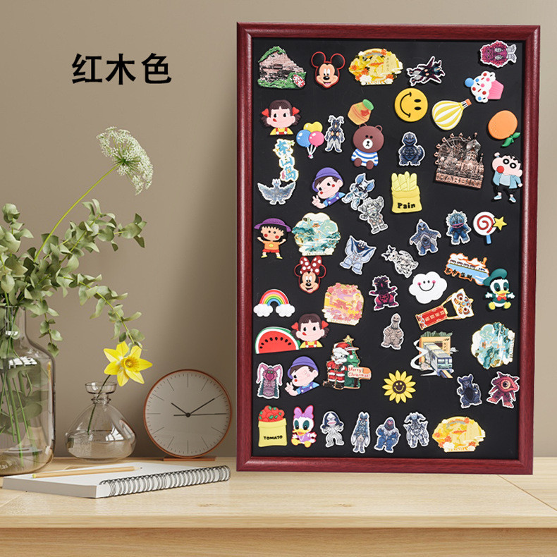 ขายร้อน ราคาขายส่ง กระดานแม่เหล็กกระดานดําขนาดเล็กแนวตั้งต รูปที่ 7