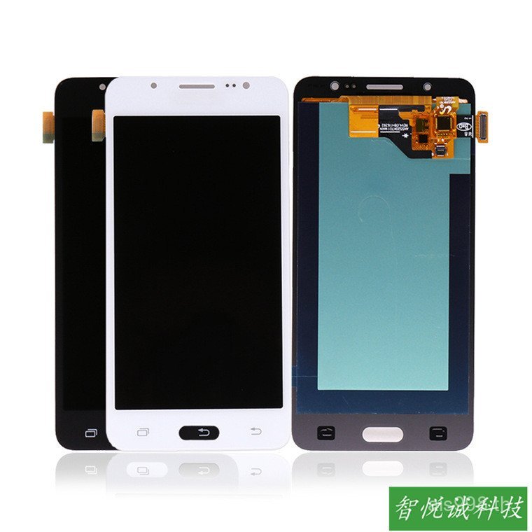 HXNQ [คลังสินค้าพร้อมจัดส่งที่รวดเร็ว] เหมาะสําหรับ Samsung J510 Screen Assembly OLED J5 2016 โทรศัพ
