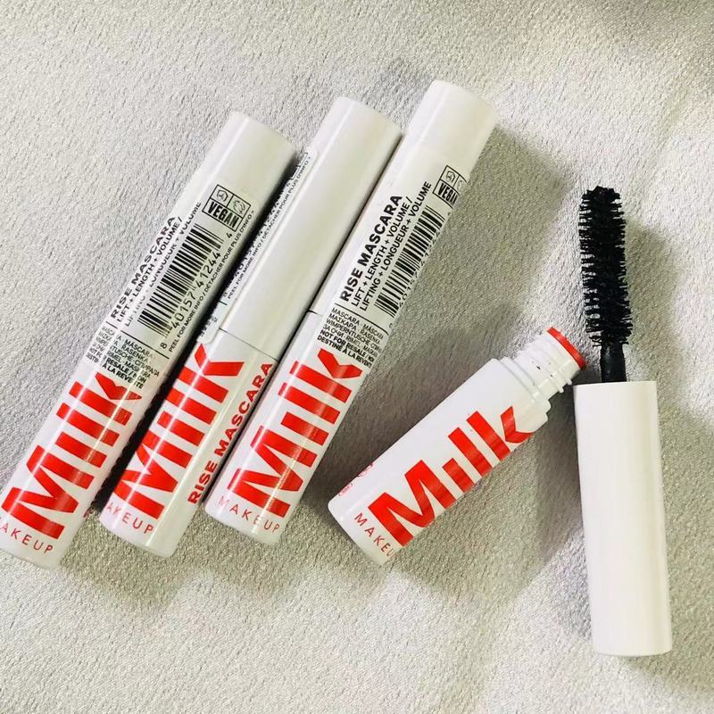 ตัวอย่างประหยัดสุดๆ~American MILK Curling Long Single-Headed Mascara 3g Novice Must-Have Natural Lif