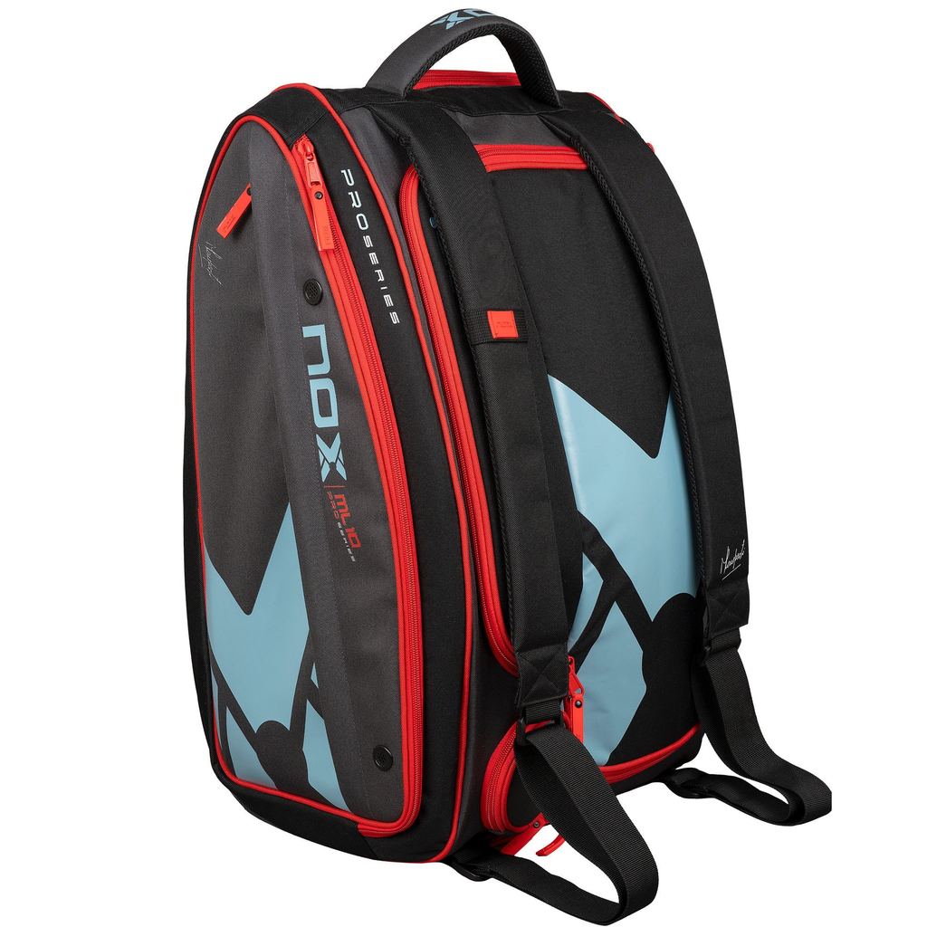 กระเป๋า พาเดล เทนนิส PADEL NOX COMPACT BAG Padel สีดำแดง ของแท้ ส่งไว  Padel Tennis bag