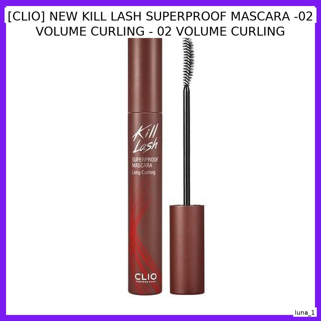 [CLIO] NEW KILL LASH SUPERPROOF MASCARA -02 VOLUME CURLING - 02 VOLUME CURLING / Volume, Curling by 