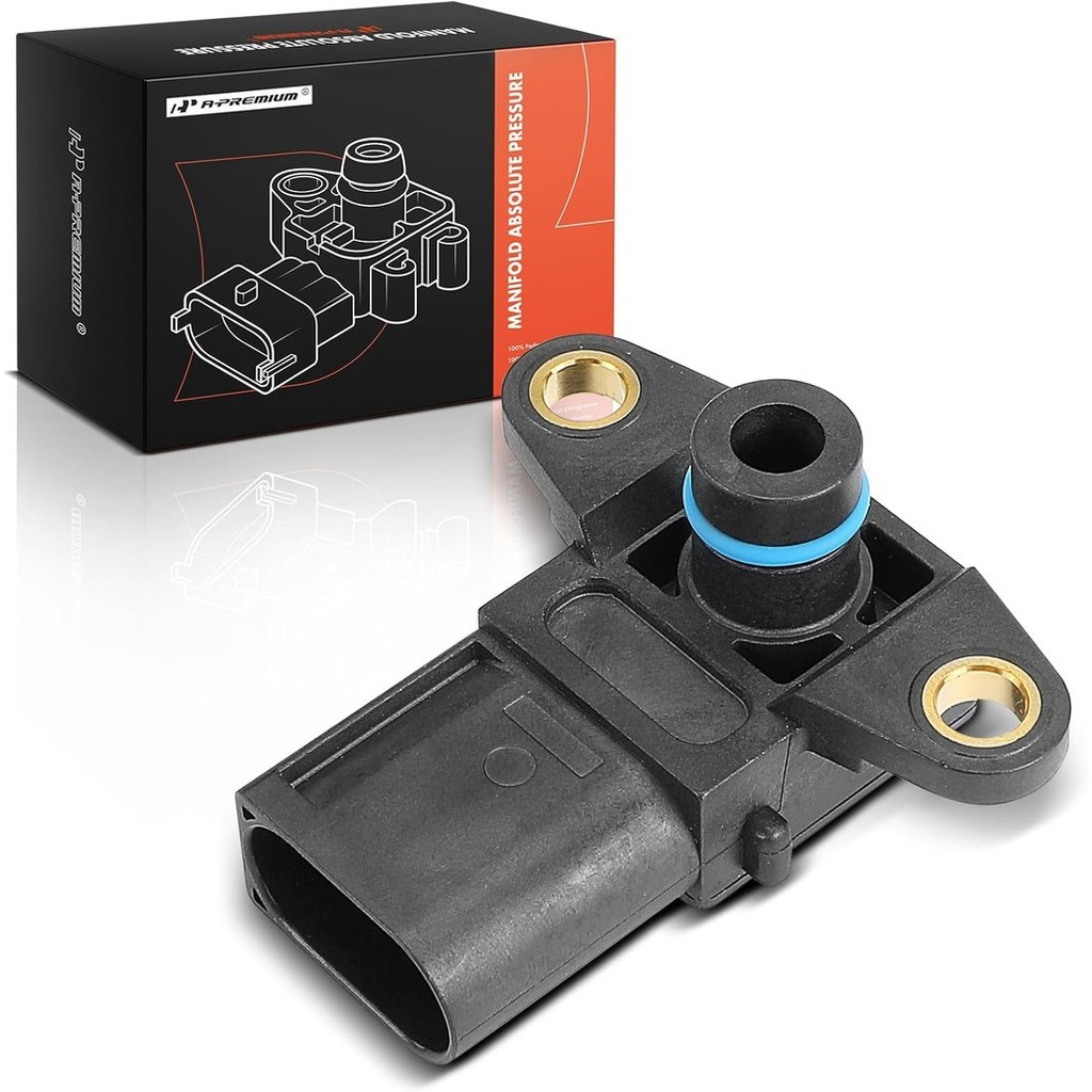 A-Premium Manifold Pressure (MAP) Sensor [3 Pins] ใช้ได้กับ BMW 323i, 325i, 328i, 330i, X5, 525i, 52