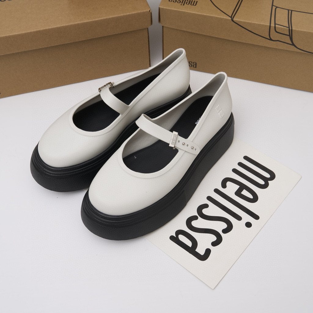 รองเท้าบัลเล่ต์แบบใหม่ปี 2026 Melissa สำหรับผู้หญิง ดีไซน์หนาพิเศษ เหมาะสวมใส่งานวันสบาย ราคา ถูกที่สุด ดีลบีเคเค แกลเลอรีภาพที่ 7