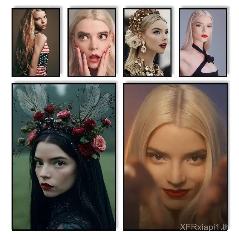 A-Anya, T-Taylor, J-Joy Actor โปสเตอร์พิมพ์,ตกแต่งบ้าน,โมเดิร์น Wall Art,ห้องนั่งเล่น,ห้องนอน,ห้องรั