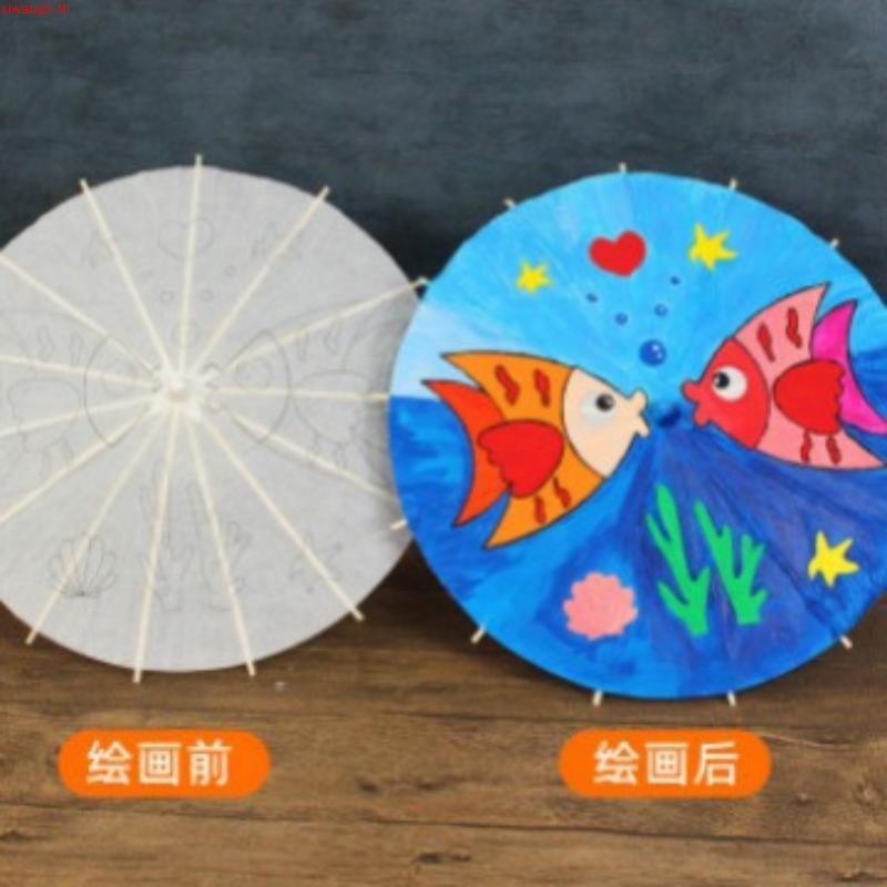 ร่มกระดาษวาดภาพสําหรับเด็ก Diy – BG24