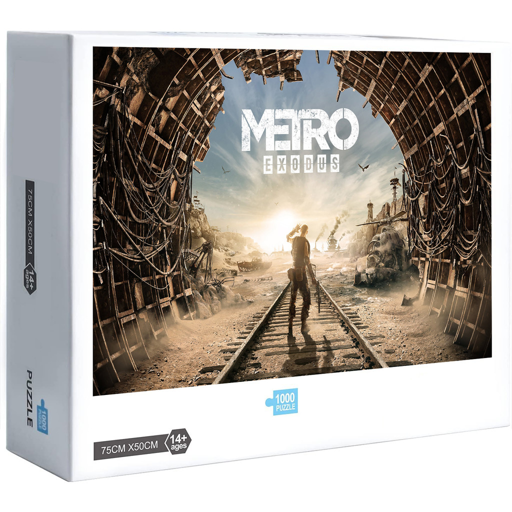 Metro Exodus ใหม่จิ๊กซอว์ปริศนาความเครียดบรรเทาเกมตกแต่งบ้าน