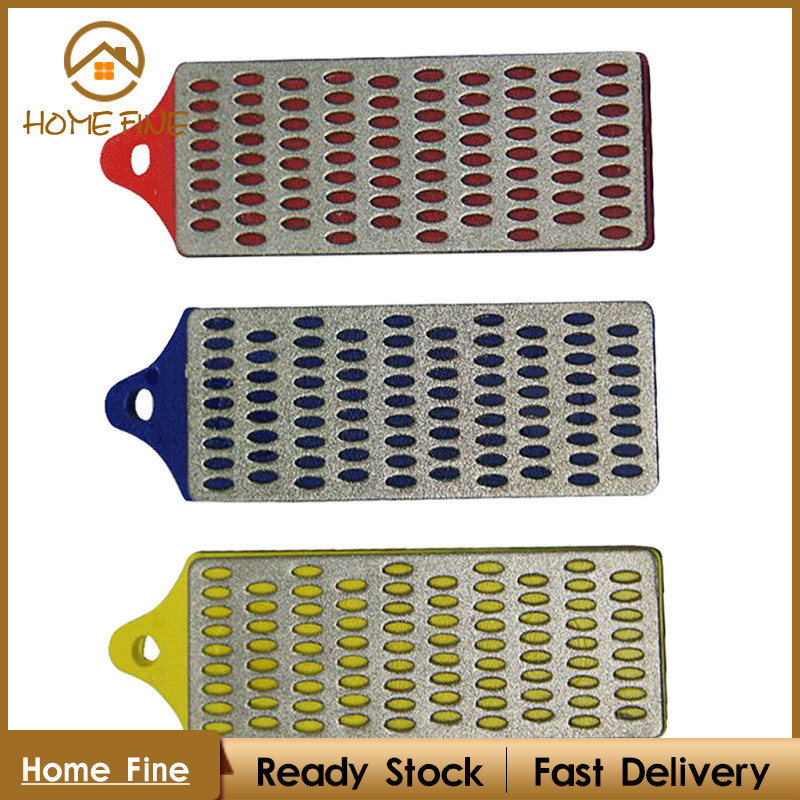 [Katarina_x] 3 ชิ้น Diamond Sharpening Honing Whetstone Stone Chisel Sharpener เครื่องมือมือ