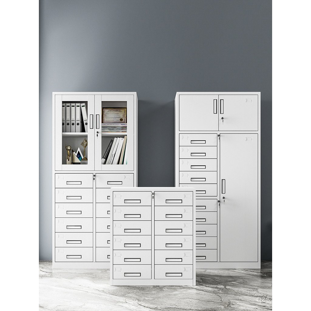 Office Bucket Bill File Locker Tin Multi-Bucket Voucher พร้อมล็อค 24 ข้อมูลตู้เก็บเอกสารลิ้นชักการเง