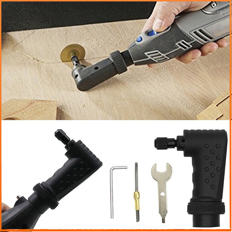 90 องศา Dremel โรตารี่เครื่องมือแปลงมุมขวาสําหรับ Dremel ขัดเครื่องมือ Dremel อุปกรณ์เสริม