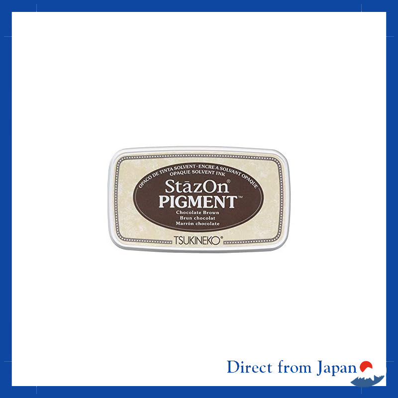 Tsukineko Stayz On Pigment Chocolate Brown 19916-041