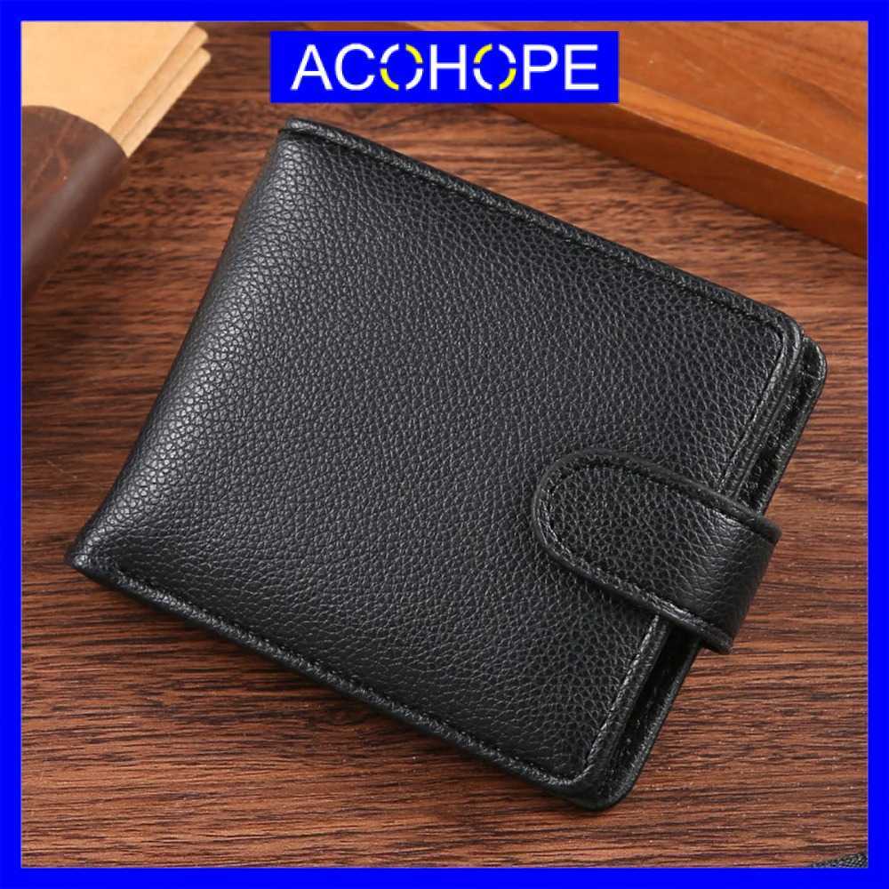 Alohope Mens PU Leather Multiple Card Slot Wallet 9.5x12cm - ISKY-12