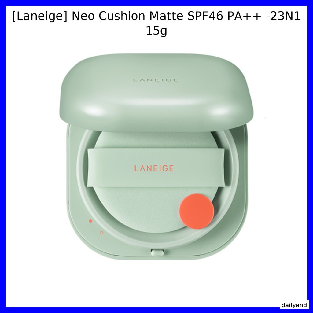 [Laneige] Neo Cushion Matte SPF46 PA++ -23N1 15g / Korean Cushion Matte / SPF46 Sun Protection by da