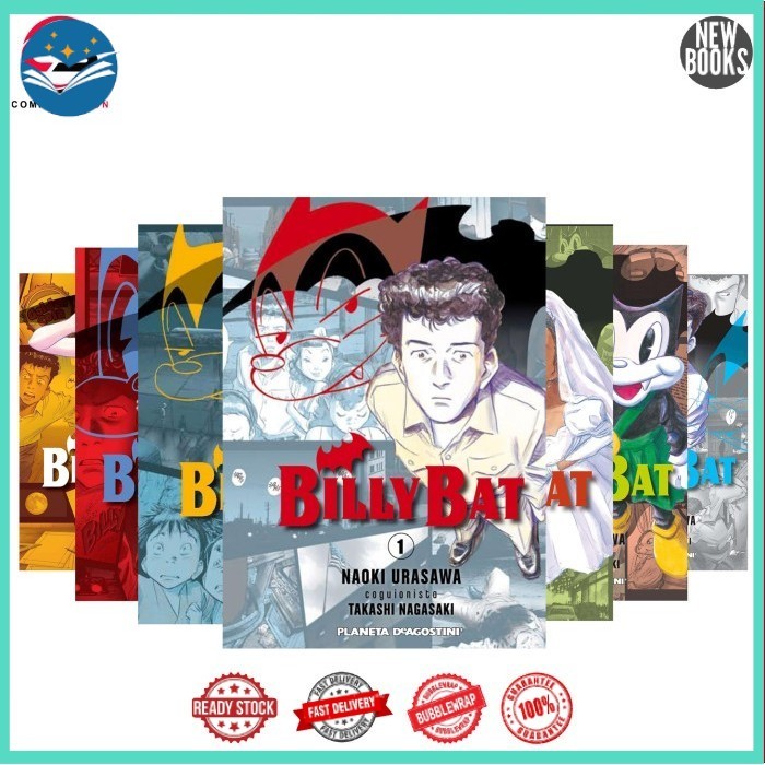Manga Billy Bat โดย Takashi Nagasaki (20 เล่ม)