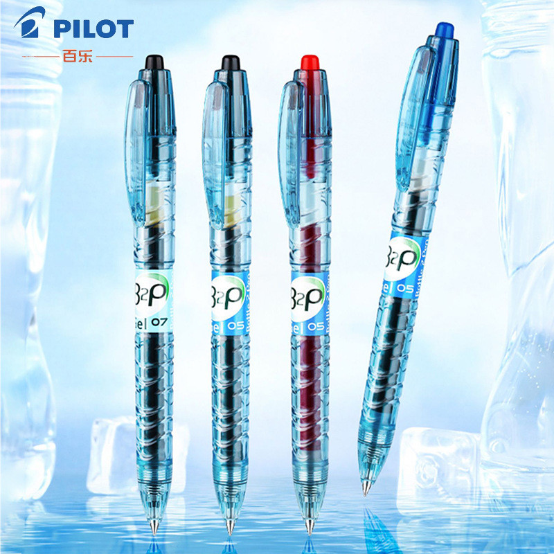 PILOT/PILOT B2P PILOT ขวดปากกาเจลแบบกดปากกาเจล 0.5 นักเรียนใช้แปรงคําถามปากกาหมึกซึมมูลค่าสูง PILOT/