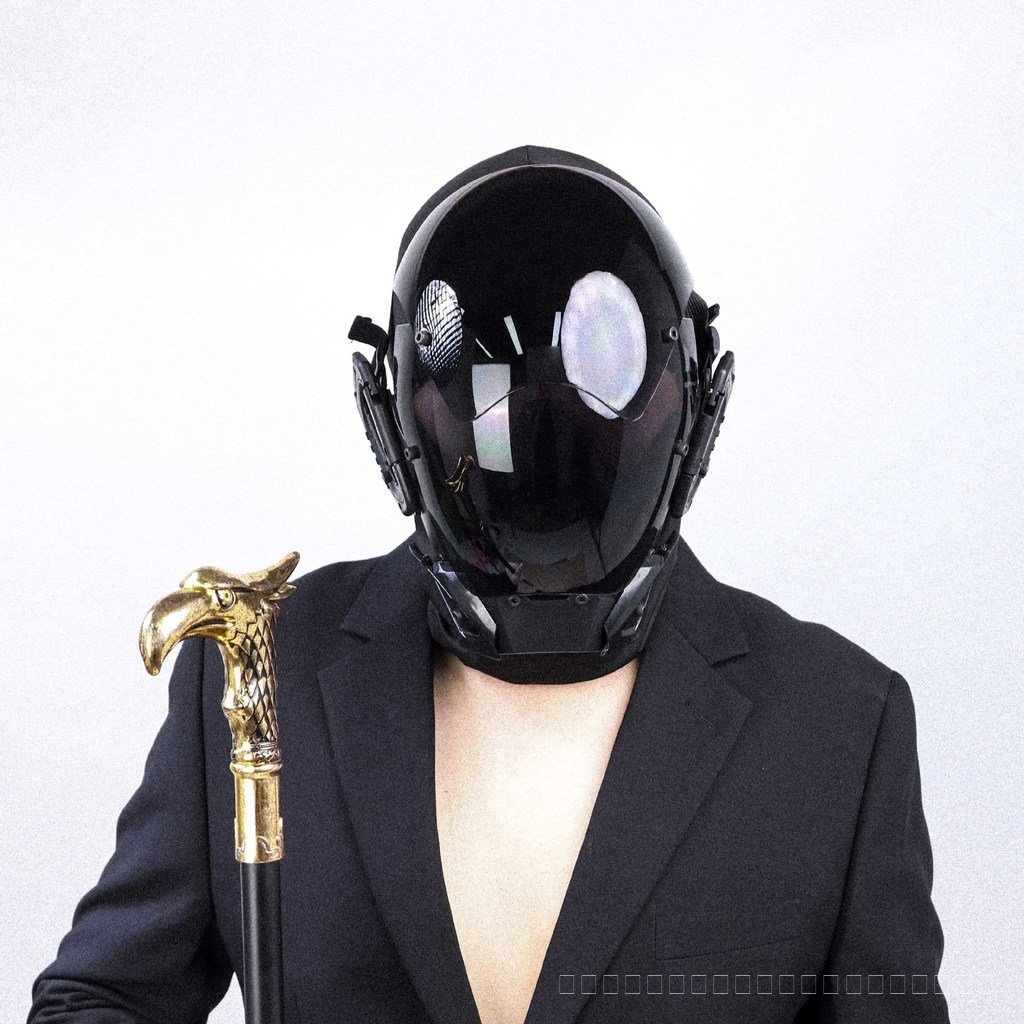Cyberpunk Mask หน้ากากคอสเพลย์ คอสเพลย์ Street Shooting Disco Mask
