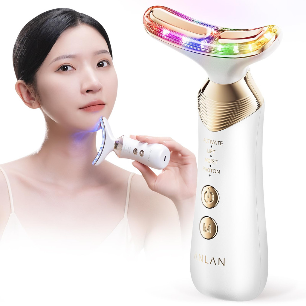 ANLAN เครื่องนวดหน้า เครื่องนวดหน้าใช้ในบ้าน