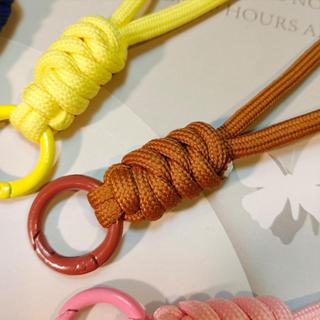 BBTH พวงกุญแจทอเชือกเส้นเล็กหัวเข็มขัดฉุกเฉิน Survival Bagpa…