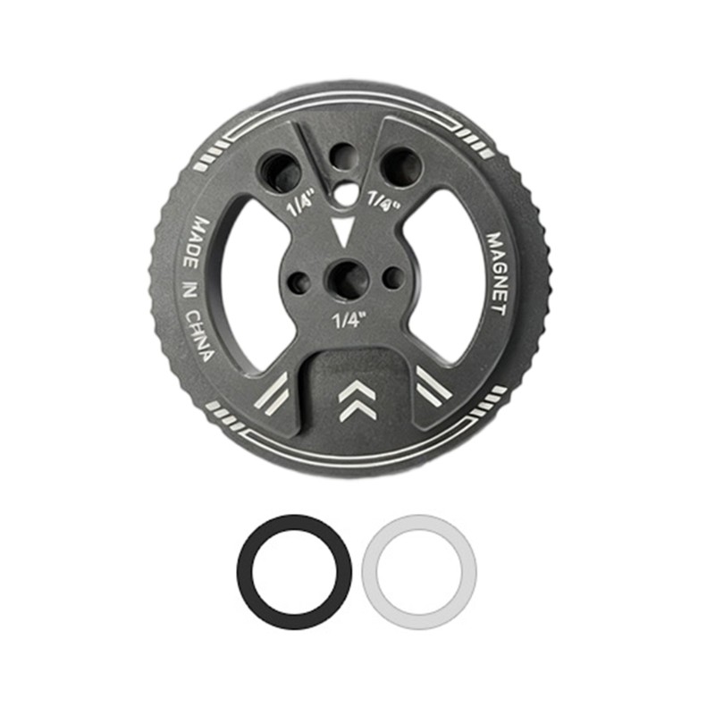 R * แม่เหล็กโทรศัพท์ Mount Holder Bracket 1 4 สกรูสําหรับขาตั้งกล้องกล้อง Live Streaming บันทึกวิดีโ