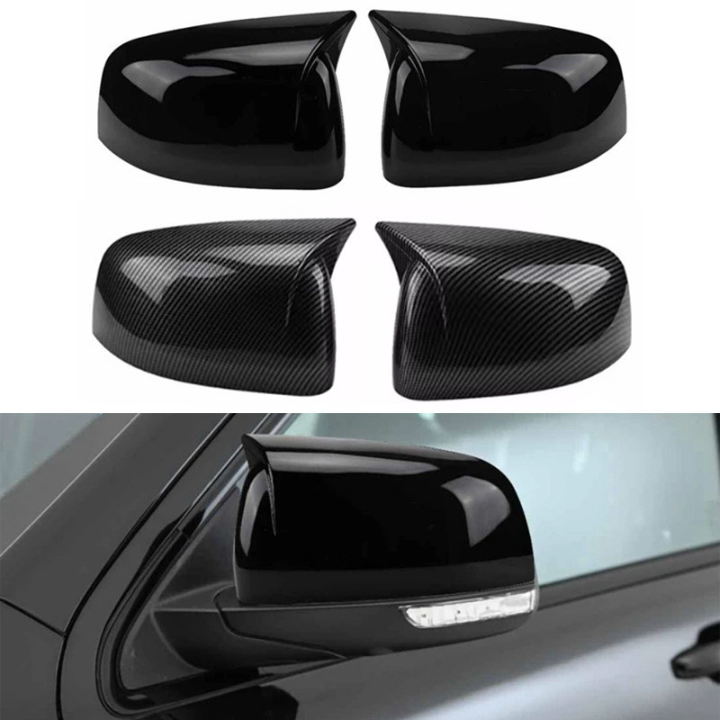 เหมาะสําหรับ 11-21 Dodge Durango Dodge Durango Horn กระจกมองหลังตกแต่งเชลล์