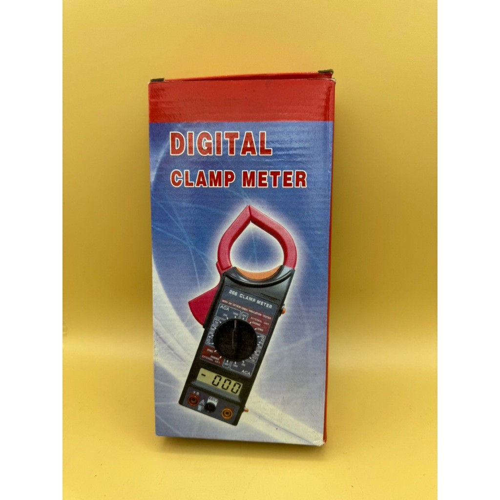 มิเตอร์ วัดกระแสไฟและแรงดัน Digital Clamp Meter