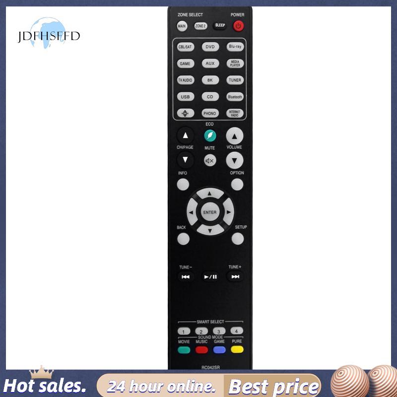 jdfhsffdRC042SR เปลี่ยนรีโมทคอนโทรลรีโมทคอนโทรลสีดํารีโมทคอนโทรลพลาสติกสําหรับ 4K UHD Ultra HD AV ตั