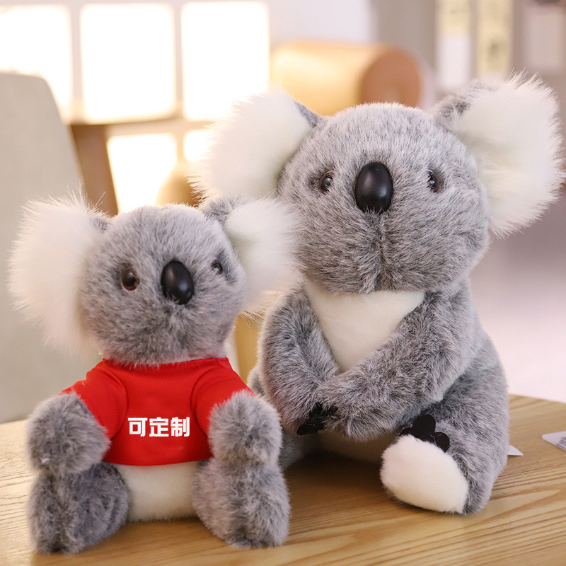 ตุ๊กตาโคอาล่าน้อย Wombat ของเล่นตุ๊กตาตุ๊กตาจําลอง Ragdoll Australian Koala การปรับแต่งของขวัญ#WW012
