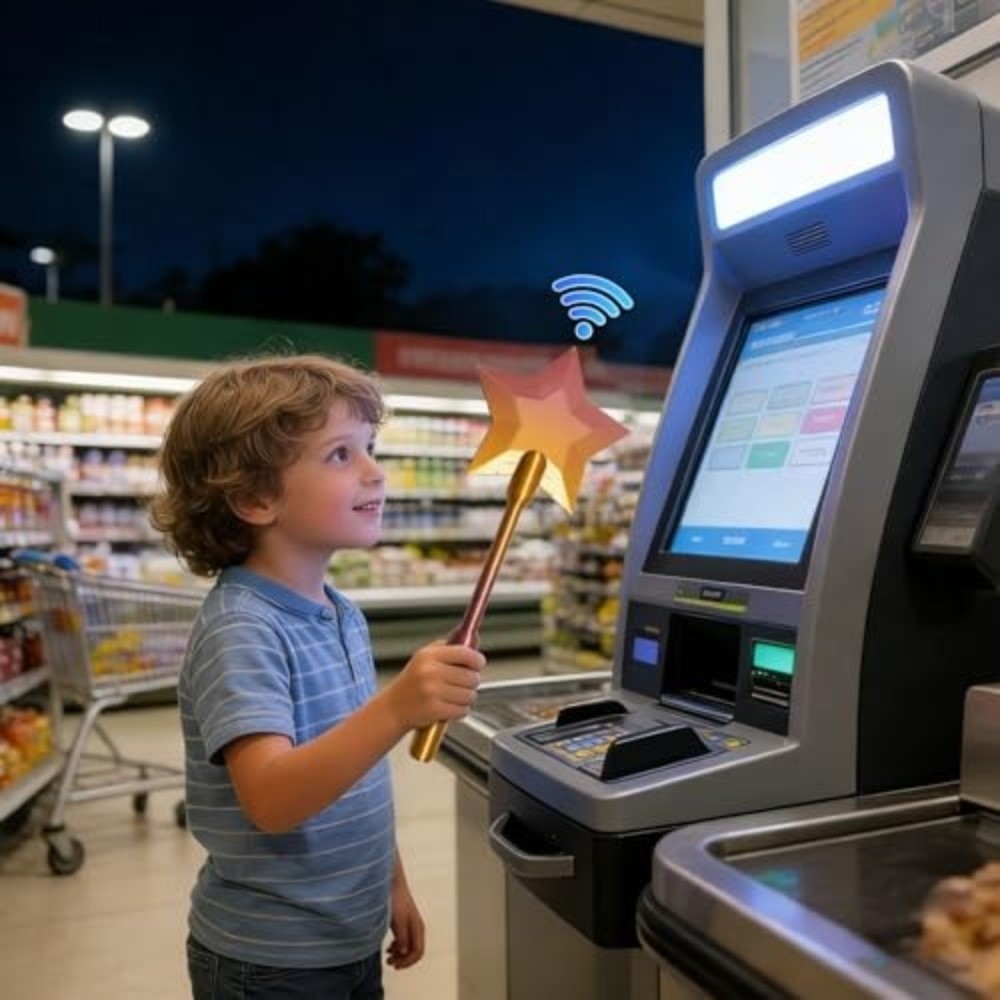 ที่จับบัตรเครดิต.Magic Wand Tap-to-Pay.IMIHAN1 พกพาสะดวก เพียงแตะเพื่อชำระเงิน ราคา ถูกที่สุด ดีลบีเคเค แกลเลอรีภาพที่ 9