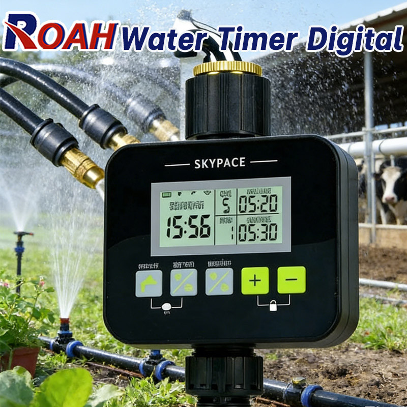เครื่องตั้งเวลารดน้ำอัตโนมัติ Water timer Digital เครื่องรดน้ำอัตโนมัติ ตั้งค่าด้ รดน้ำต้นไม้แบบตั้ง