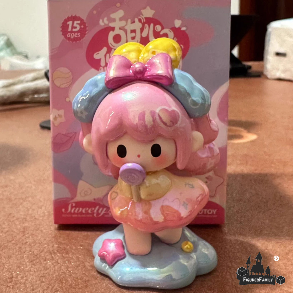 [ของแท้]UUTOY UU Sweety Land MINI Series ฟิกเกอร์ Super Secret และชุด 12 ของขวัญเครื่องประดับตุ๊กตาใ