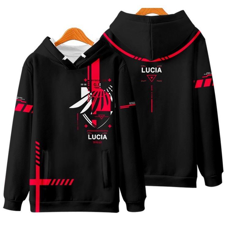 ใหม่ PUNISHING สีเทา Raven Hoodie ดีไซน์แฟชั่นญี่ปุ่น 3D พิมพ์ สำหรับผู้ชายและผู้หญิง พร้อมสวมใส่ได้