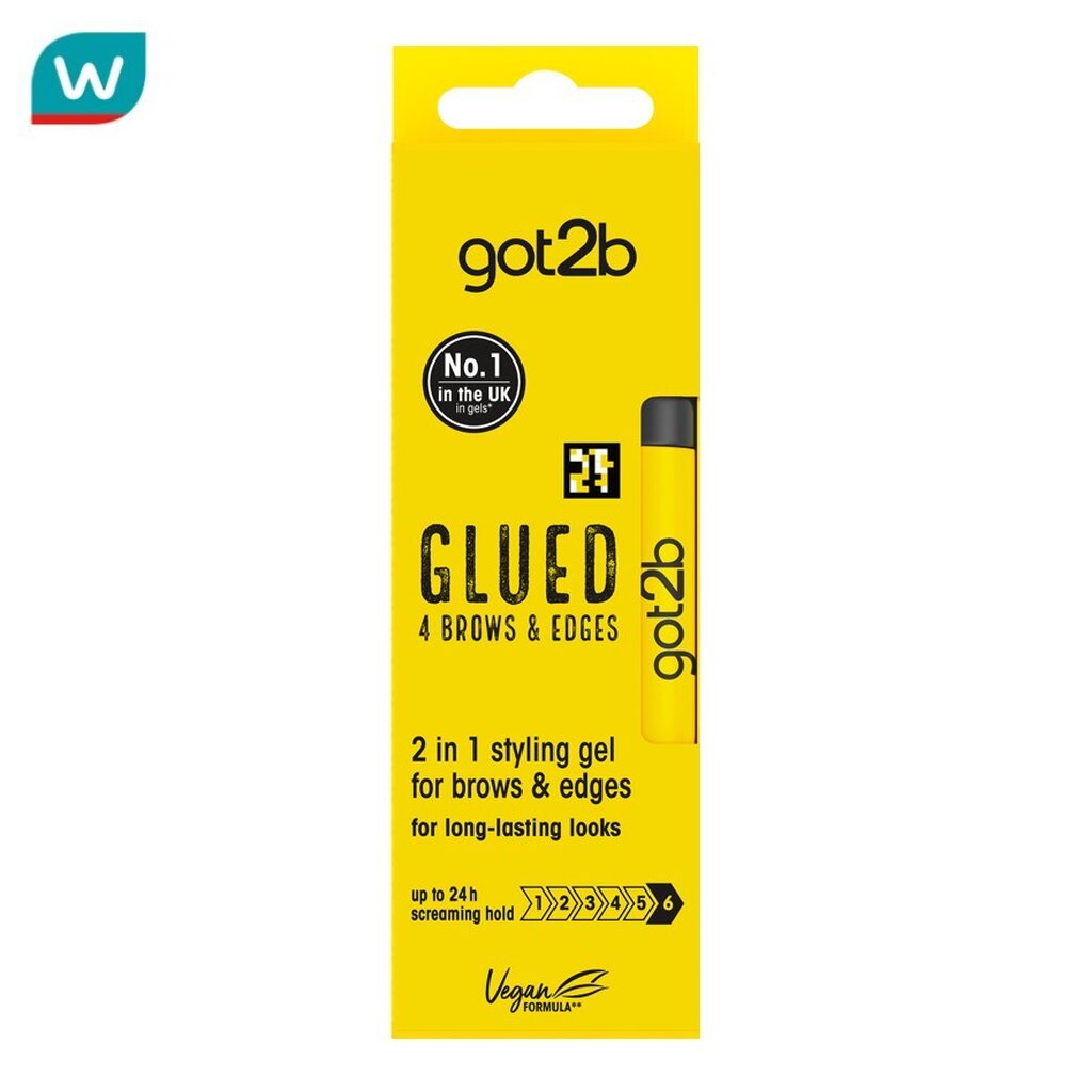 got2b ก๊อตทูบี กลู ฟอร์ บราวน์ แอนด์ เอจ 16 มล. เจลจัดแต่งทรงคิ้ว ทรงผม