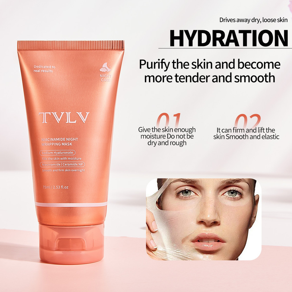 TVLV Niacinamide Peeling Mask Night Moisturizing Moisturizing Collagen Night Smearing Mask