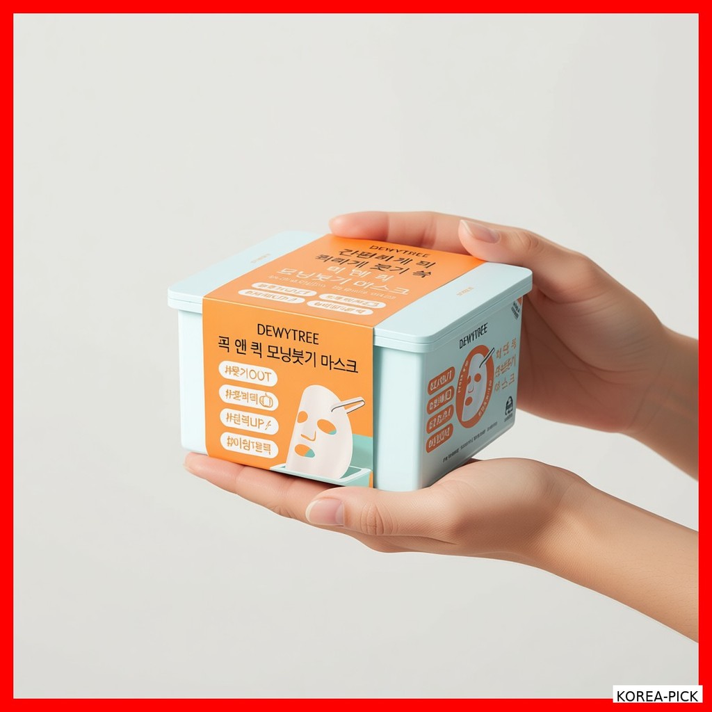 [Dewytree] Pick And Quick De-puff Morning Mask 30ea / Korean Morning Mask / De-puffing Effect / ของแ