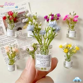 โบลซ่า 8ชิ้นแจกันแม่เหล็ก,มินิห้องครัวขนาดเล็กตกแต่งแม่เหล็ก…