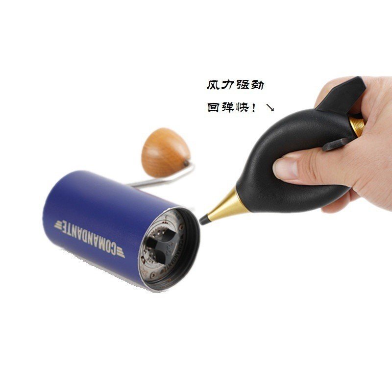 อุปกรณ์กาแฟทําความสะอาดเครื่องชงกาแฟชุดสีแปรงทําความสะอาดอากาศเครื่องมือเครื่องเป่าผมLog 9wor Beanบด