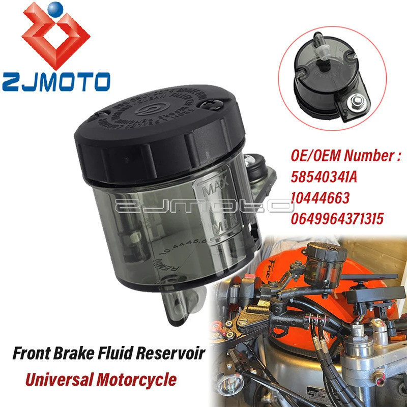 ZJ กระบอกเบรครถมอเตอร์ไซค์สำหรับ Yamaha YZF-R6 Suzuki gsxr Ducati BRAKE Master อ่างเก็บน้ำขนาด45มล. 