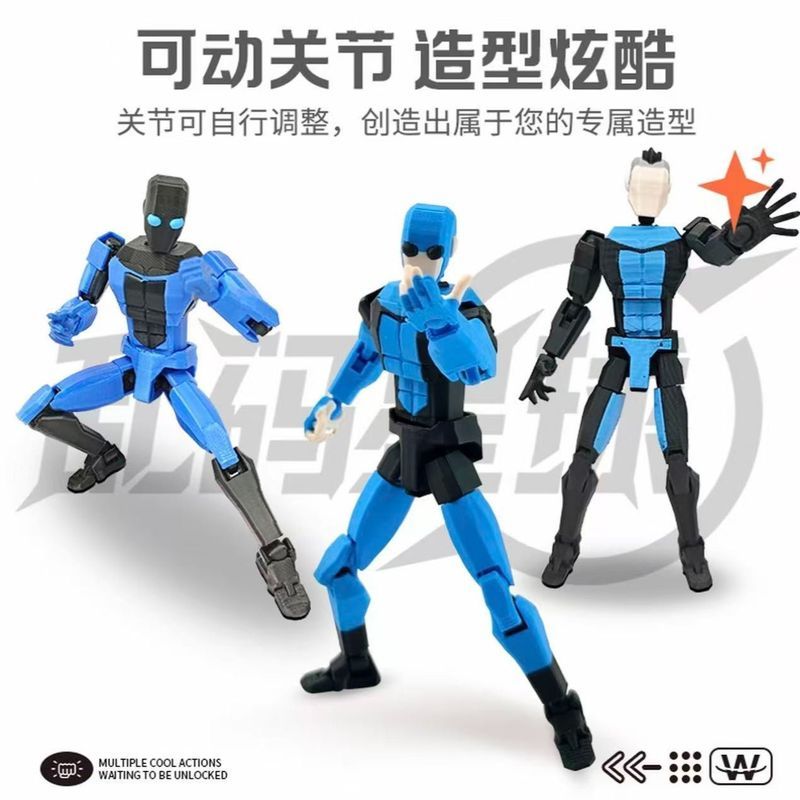 จัดส่งรวดเร็วLucky 13 Action Figure dummy 13 Action Figure t13 Action Figure