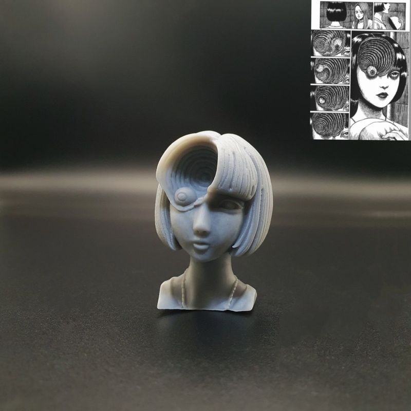 【พร้อมส่ง】junji ito figure Gumo Ito Junji Blind Box Tomie Figure  คําสาปที่สองกล่องเล็กกล่องปริศนาสย