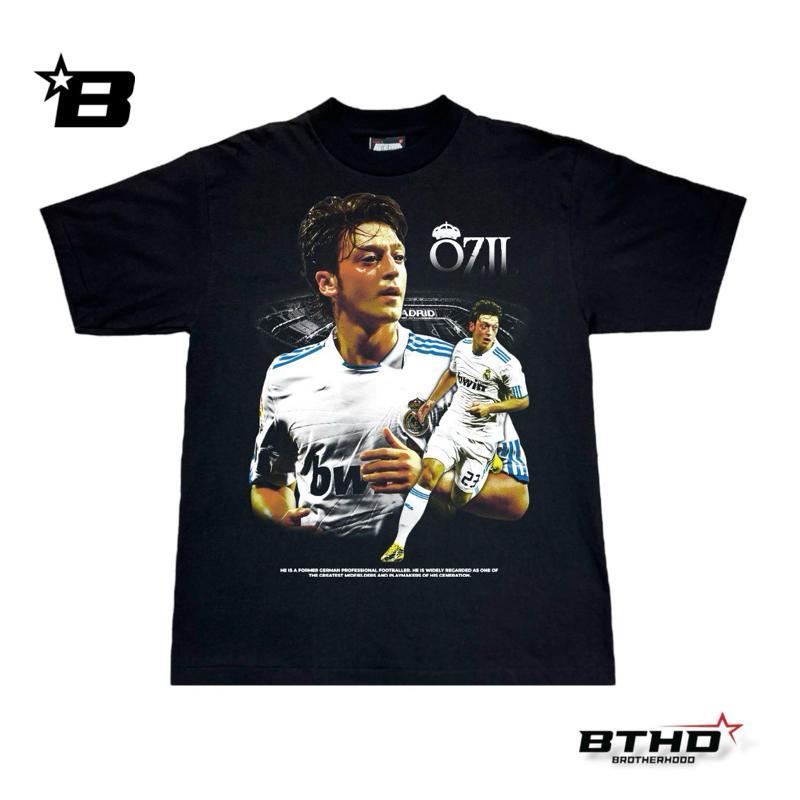 BTHD: MESUT OZIL เสื้อยืดทรงโอเวอร์ไซส์คอฟิต ผ้าComb20  เสื้อ ผ้า