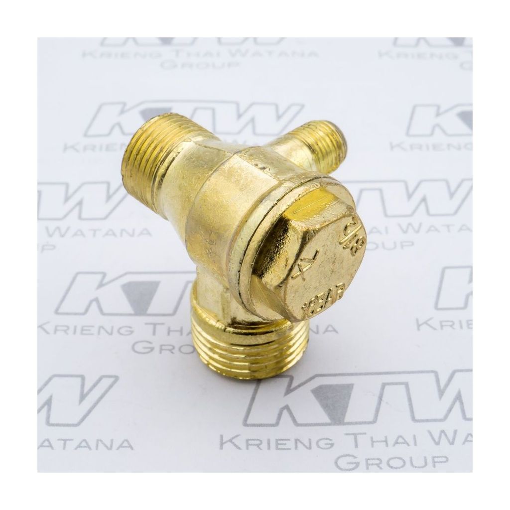 VALU อะไหล่ เช็ควาล์ 3/8 นิ้ว (ปลายมน) ใช้สำหรับปั๊มลมขับตรง VALU รุ่น BM2024/BM2050