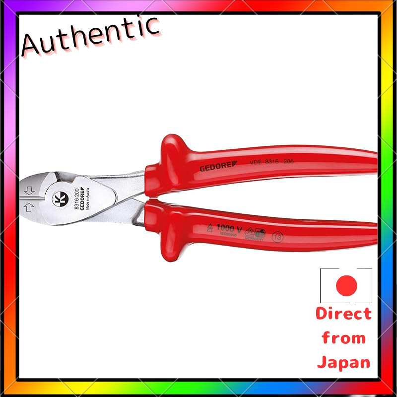 Gedore Insulated Heavy-Duty Nippers 180mm 1429590