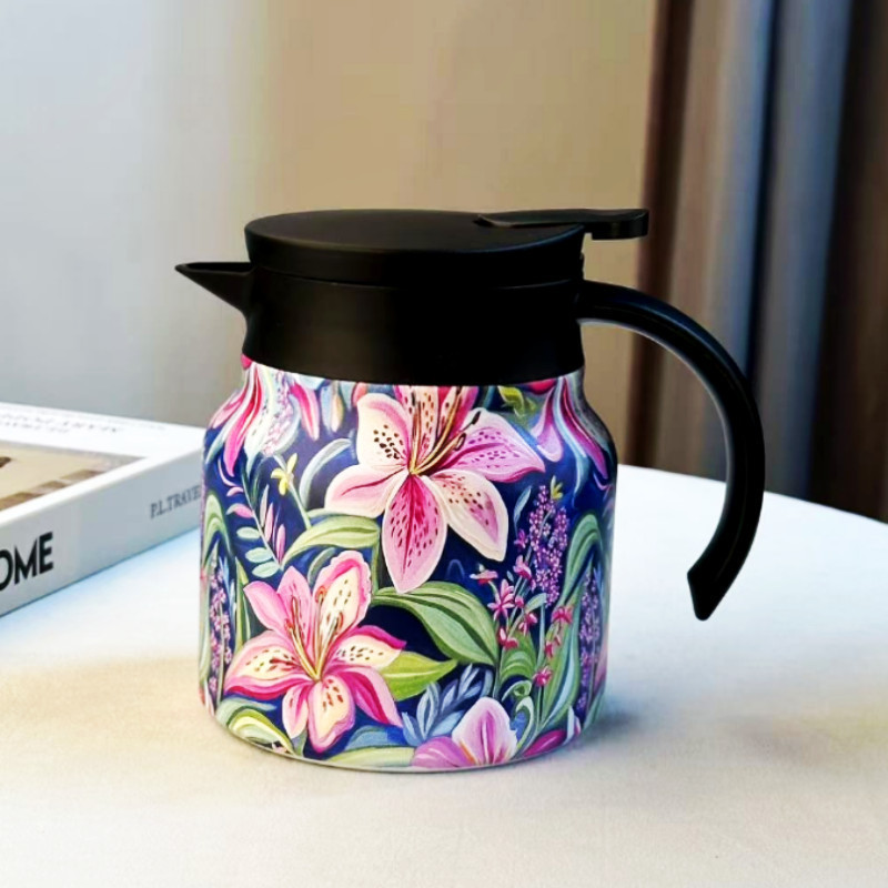 ร้อนขาย316ชาน้ําแยกฉนวนกันความร้อนกาต้มน้ํากาน้ําชา800มิลลิลิตรตุ๋นกาน้ําชากาต้มน้ําอุ่นสแตนเลสซับฉน