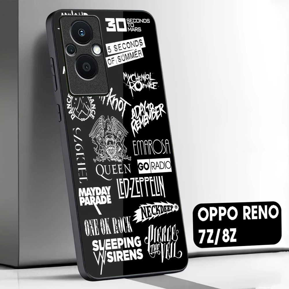 OPPO RENO 7z 8z 5G SOFTCASE | เคสเคลือบเงา Oppo reno 7 8 z 5G | ปลอกวง M02 | เคสพรีเมี่ยมสุดเท่ น่าร